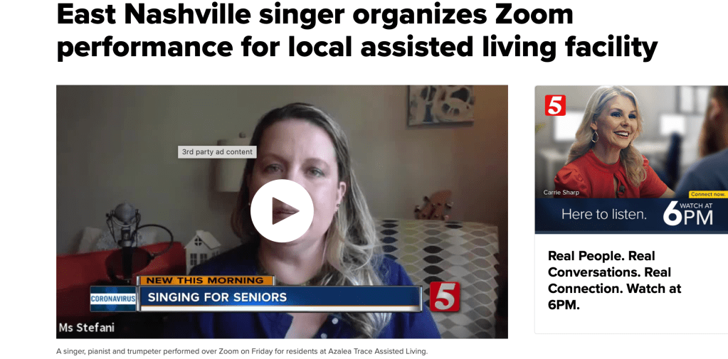 Channel 5 News featuring Stefani